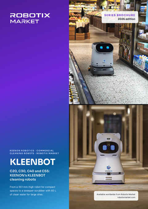 Keenon KLEENBOT C30 Commercial Cleaning Robot – Product Brochure