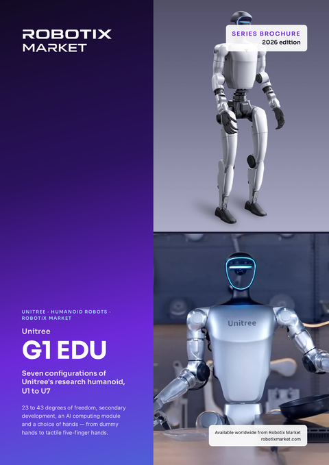 Unitree Robotics G1 Edu Plus U2 – Product Brochure