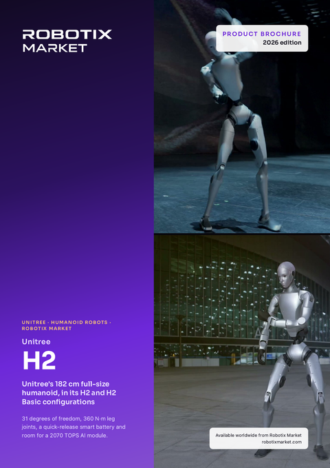 Unitree H2 Humanoid Robot – Product Brochure
